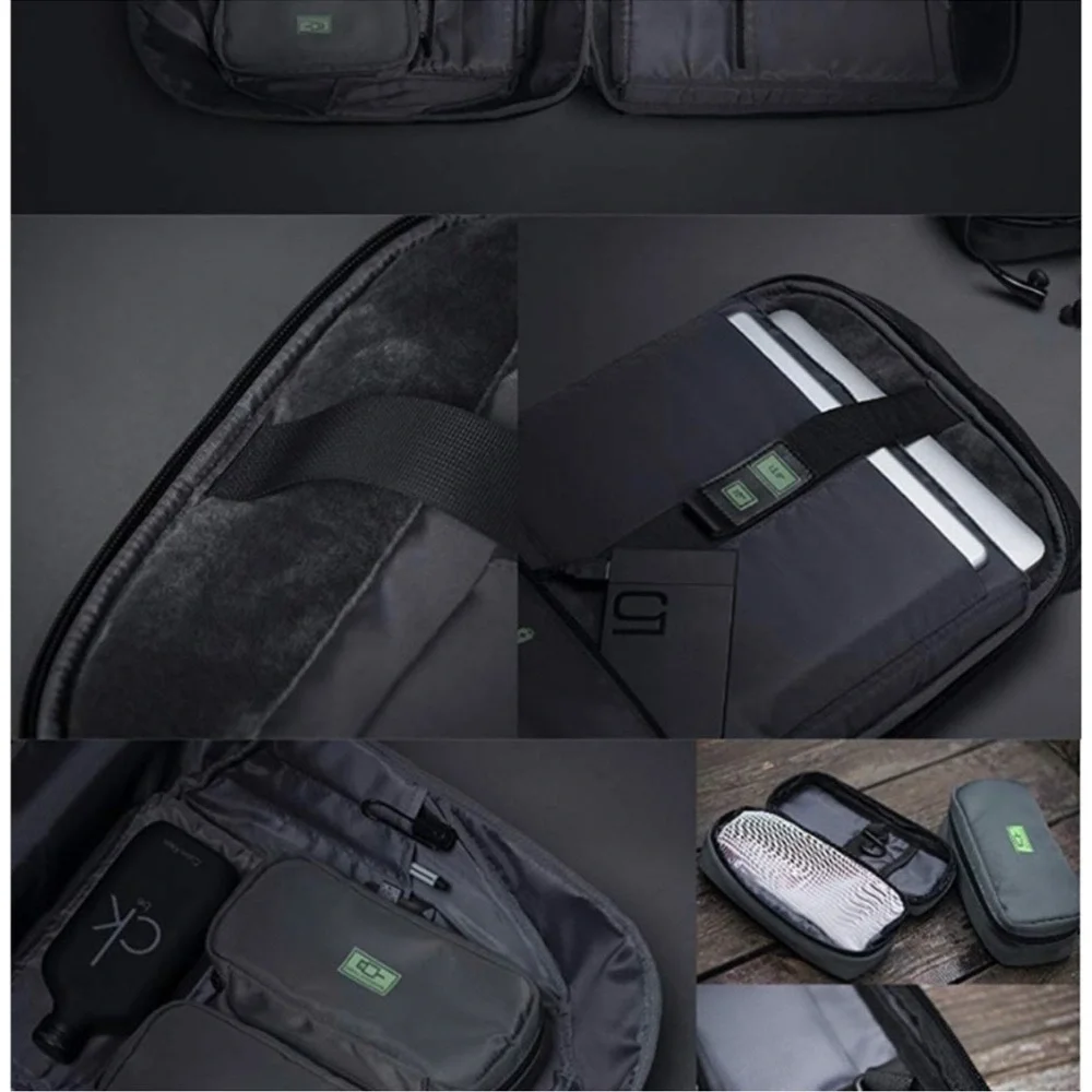 Korin Click Pack Pro Anti-theft TSA USB Charge Backpack Gray